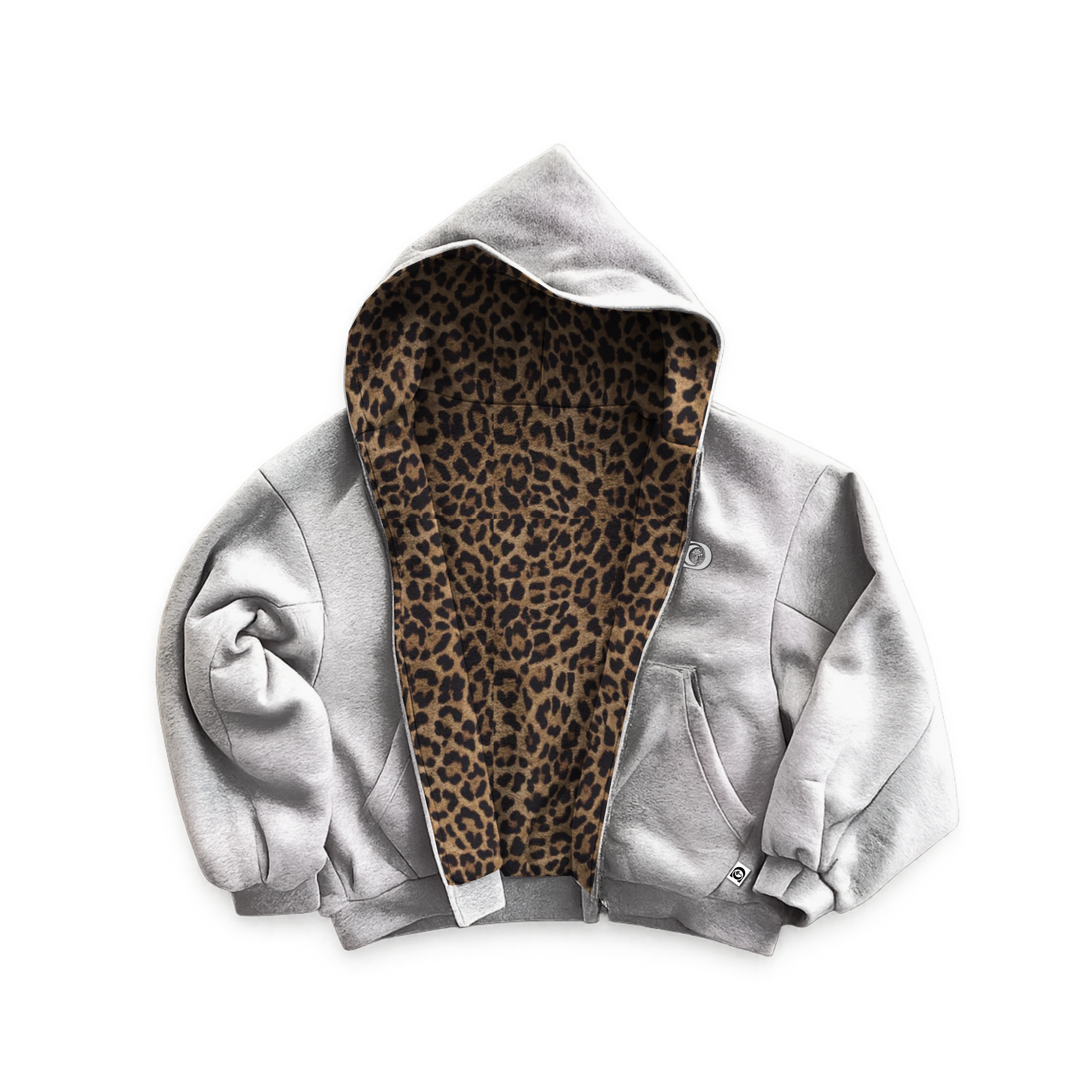 Rosettes Reversible Zip-Up