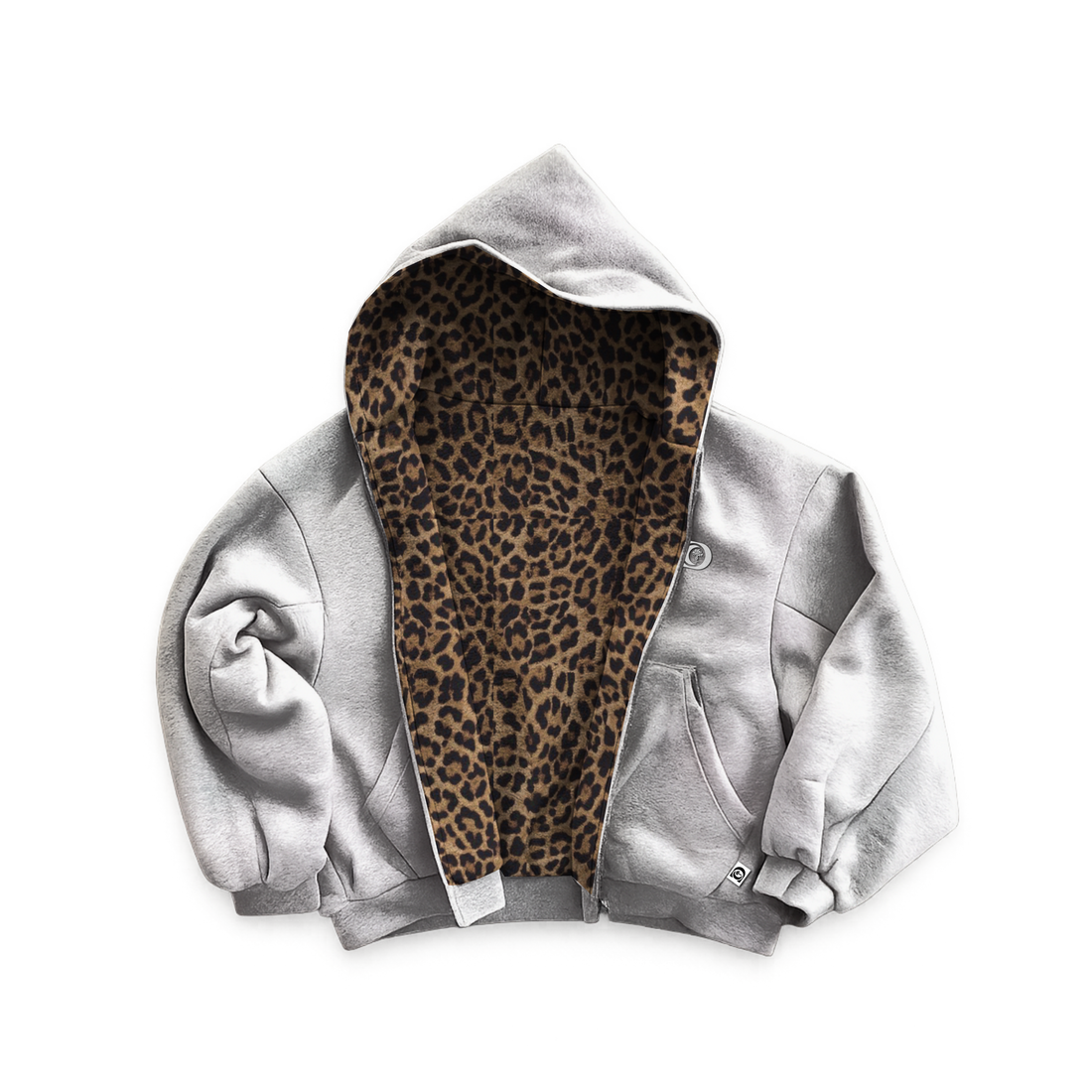 Rosettes Reversible Zip-Up