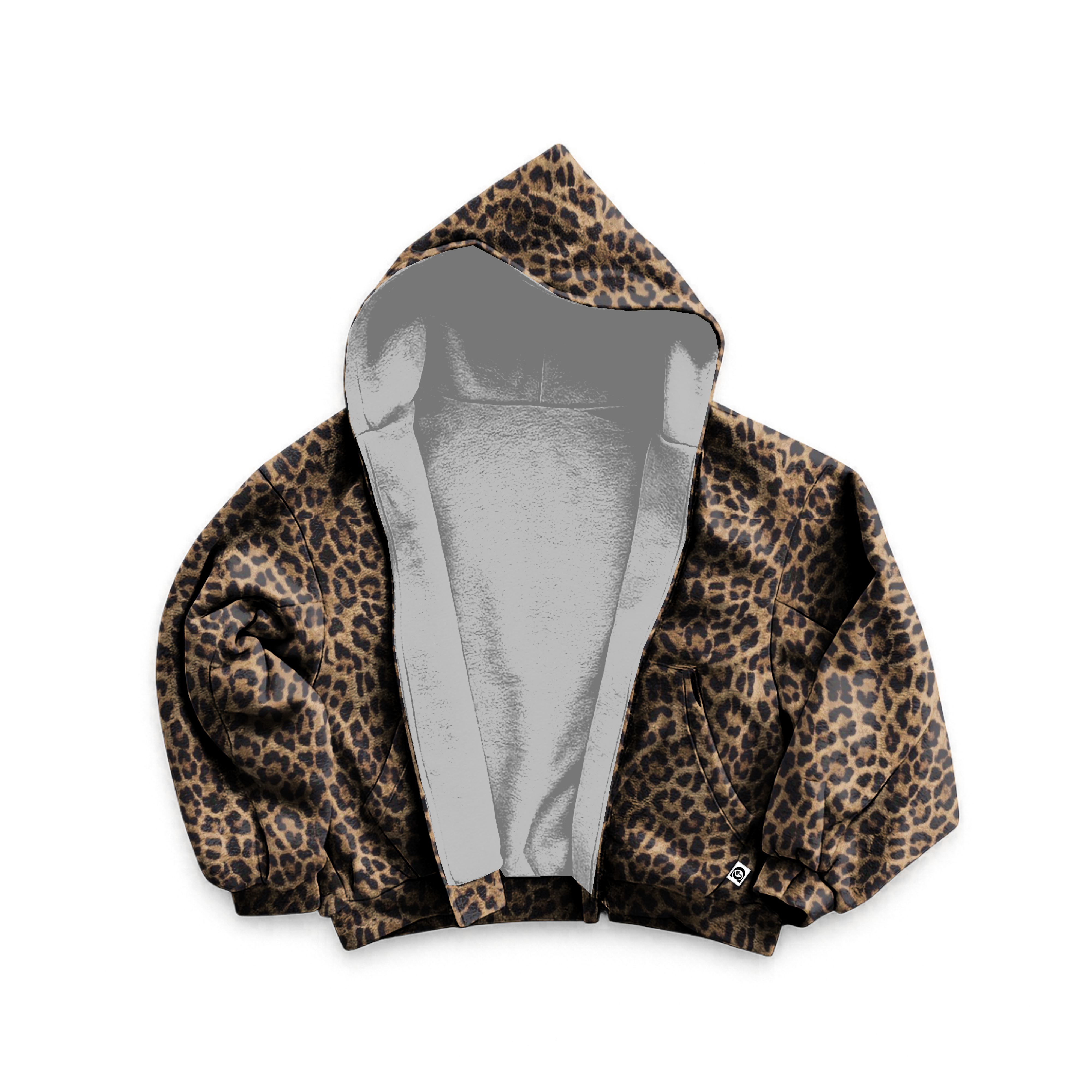 Rosettes Reversible Zip-Up