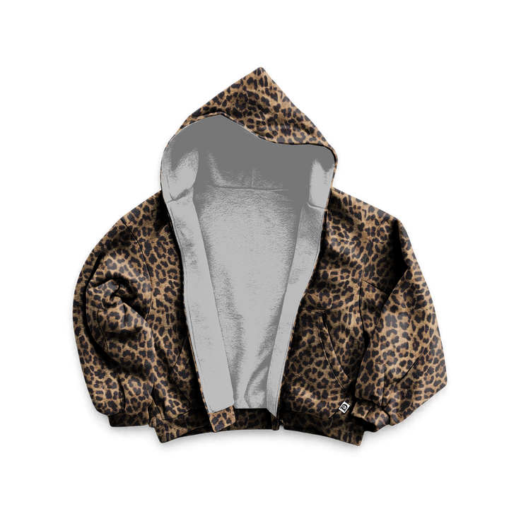 Rosettes Reversible Zip-Up