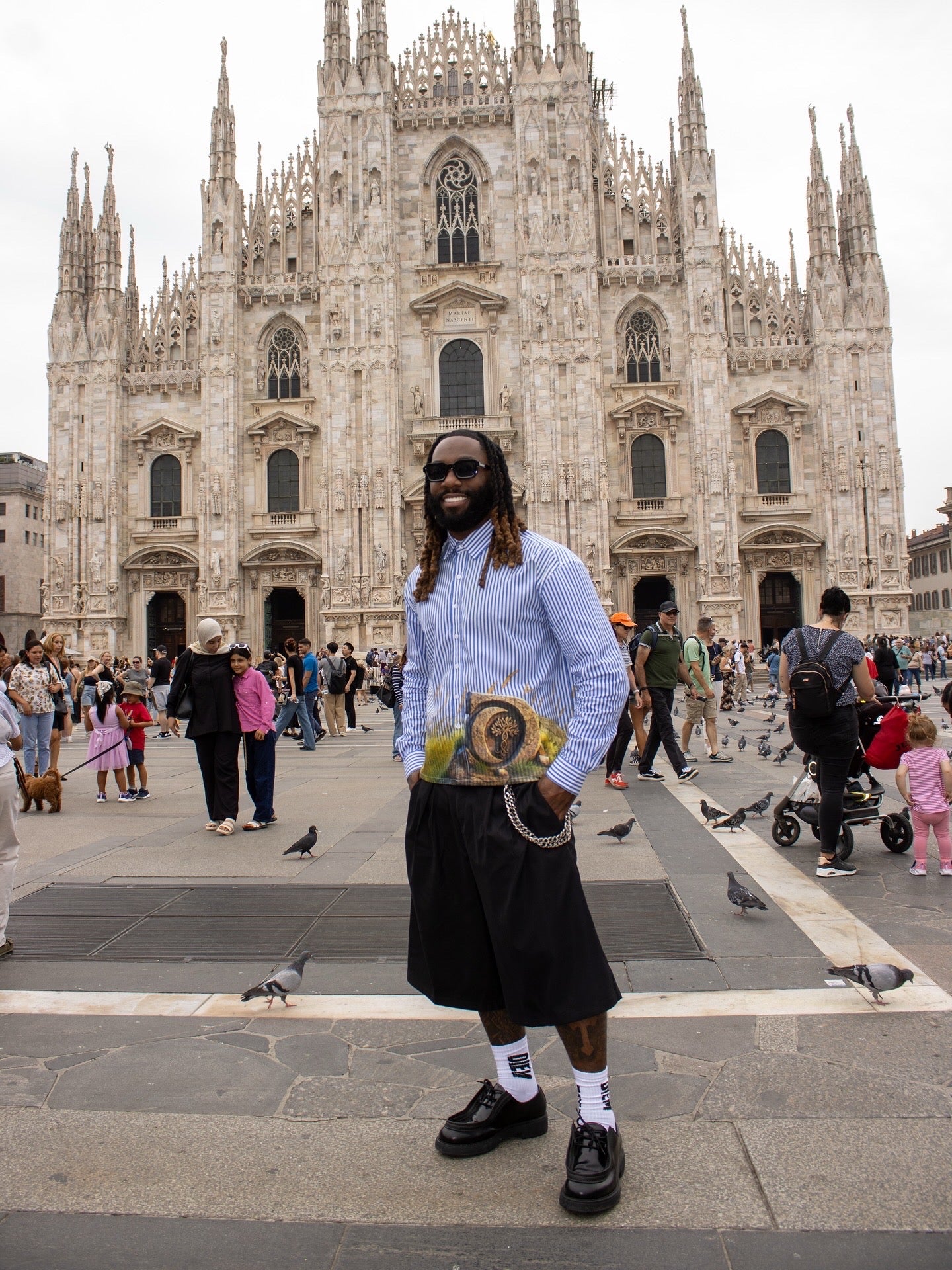 “Garden of Eden” button up