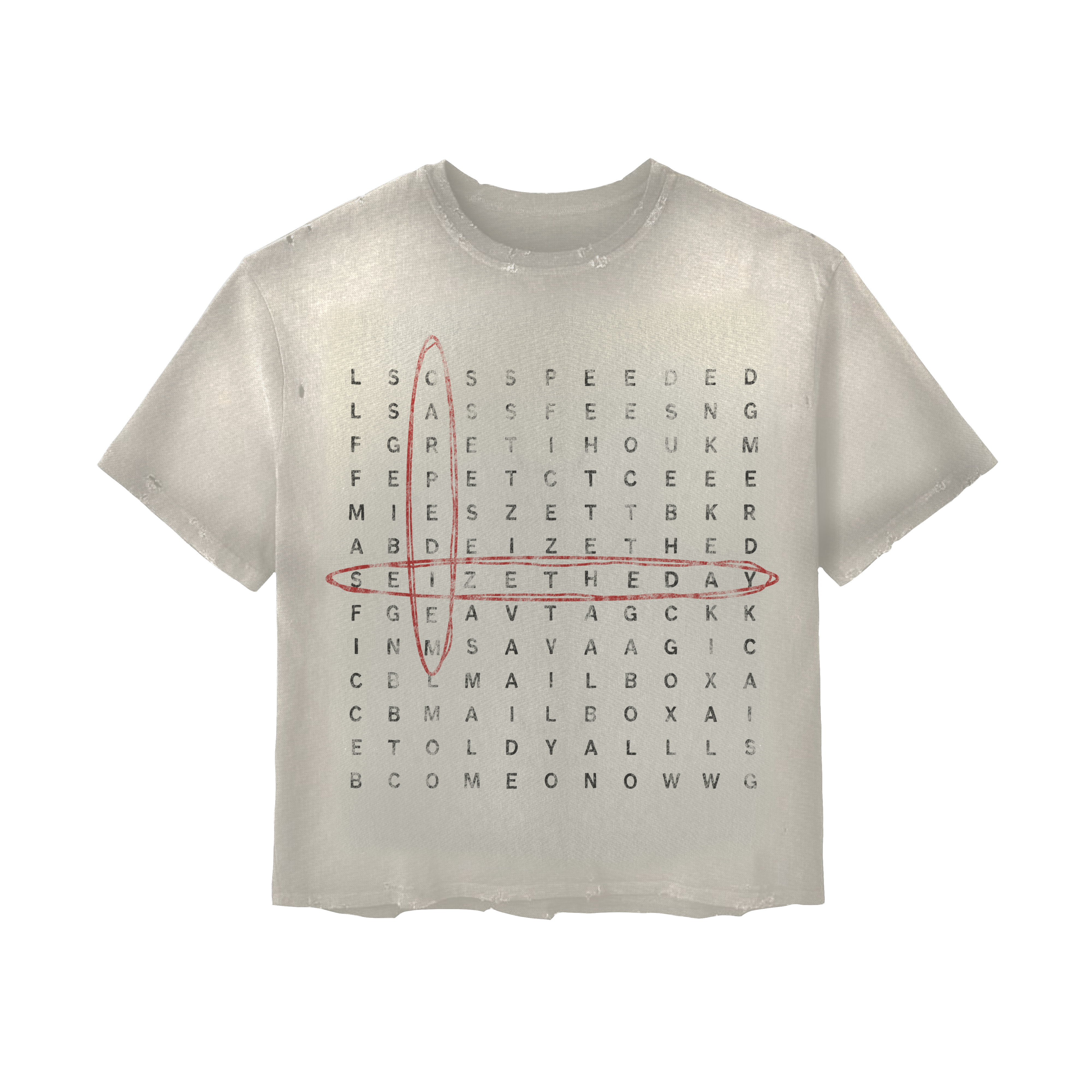 Crossword Puzzle Tee