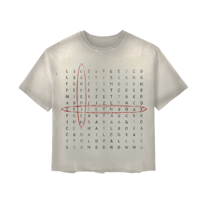 Crossword Puzzle Tee