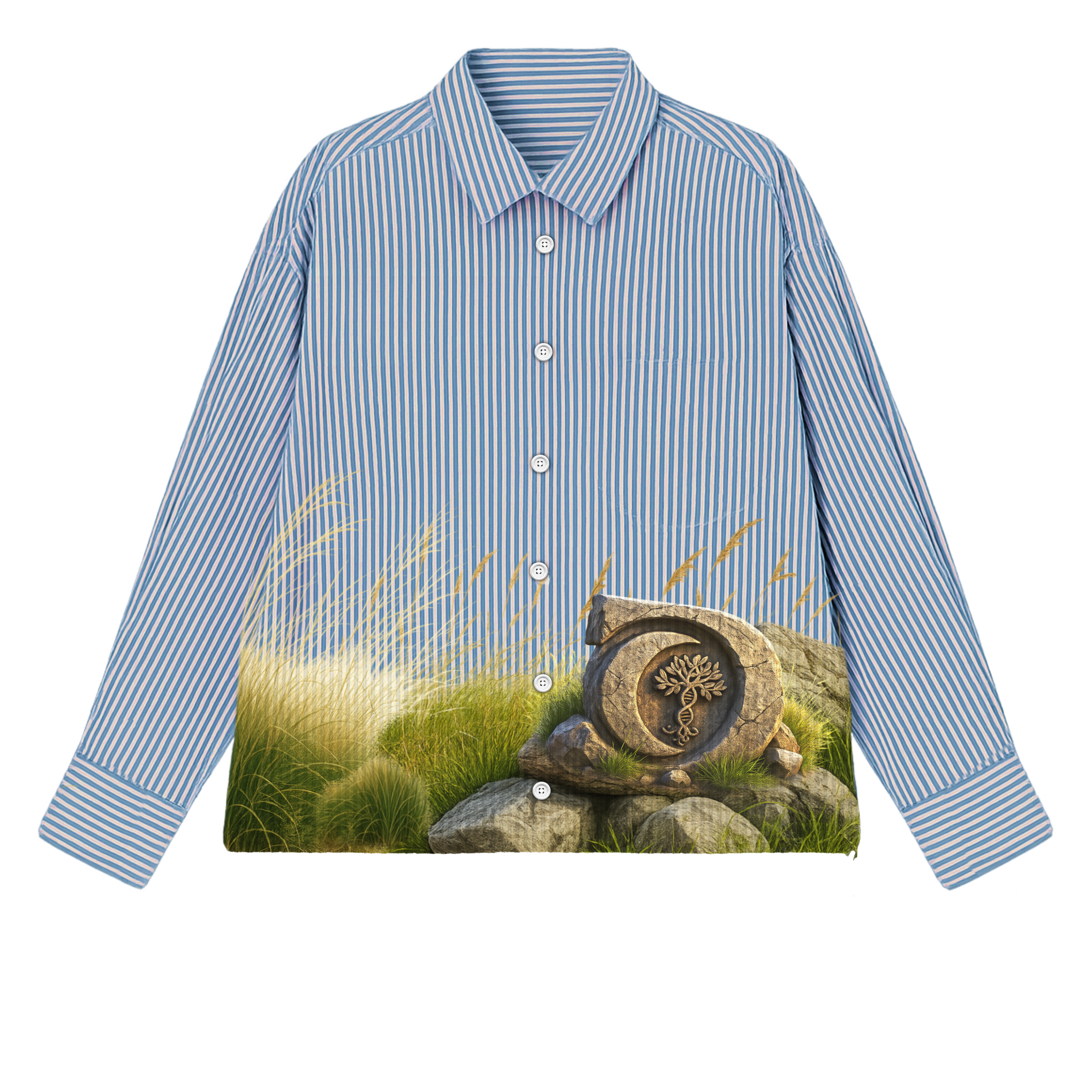 “Garden of Eden” button up