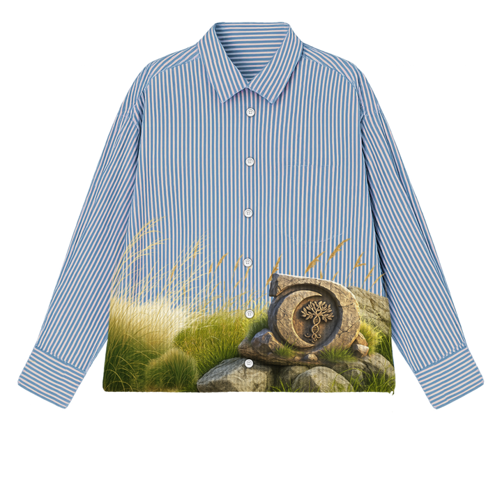 “Garden of Eden” button up